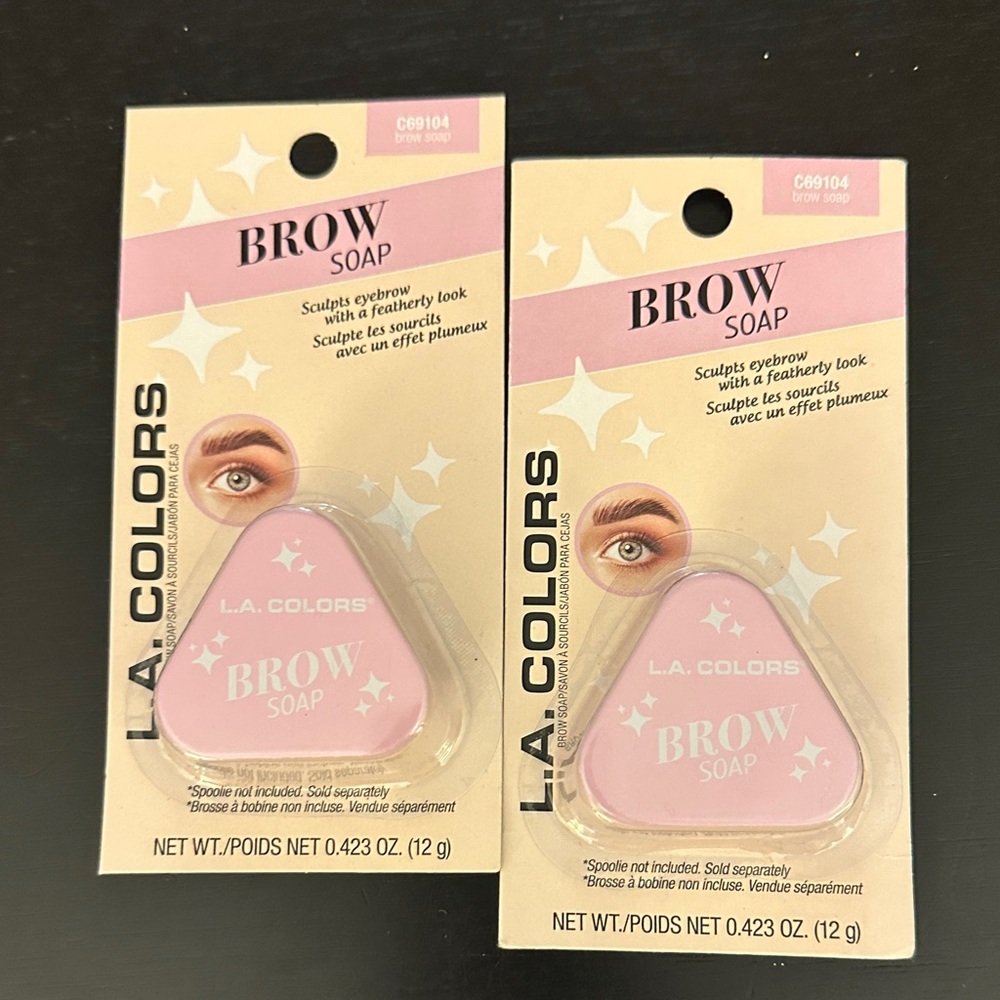 2 L.A. Colors Brow Soap - C69104 Brow Soap